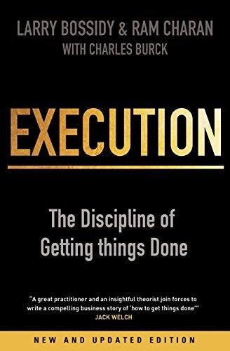 Cover of Execution by Larry Bossidy and Ram Charan