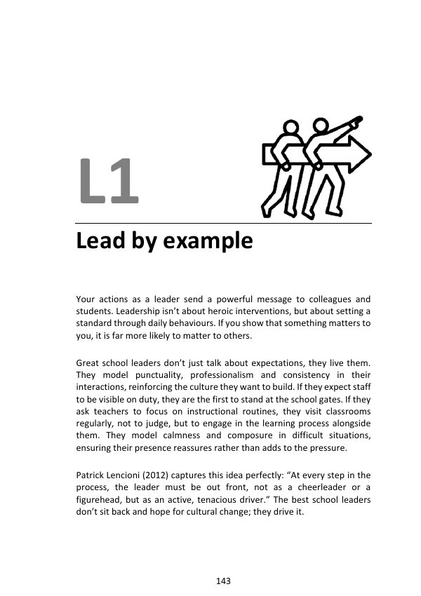 L1 Lead by Example: first page of the book chapter