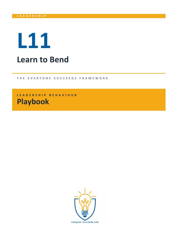 L11 Learn to Bend Playbook cover