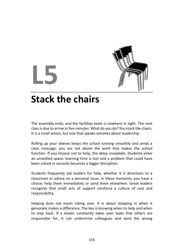 L5 Stack the Chairs: first page of the book chapter