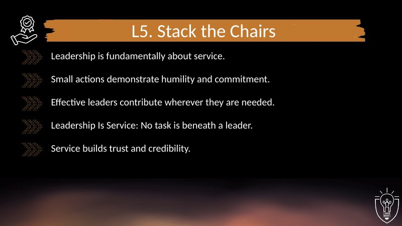 L5 Stack the Chairs: PowerPoint slide