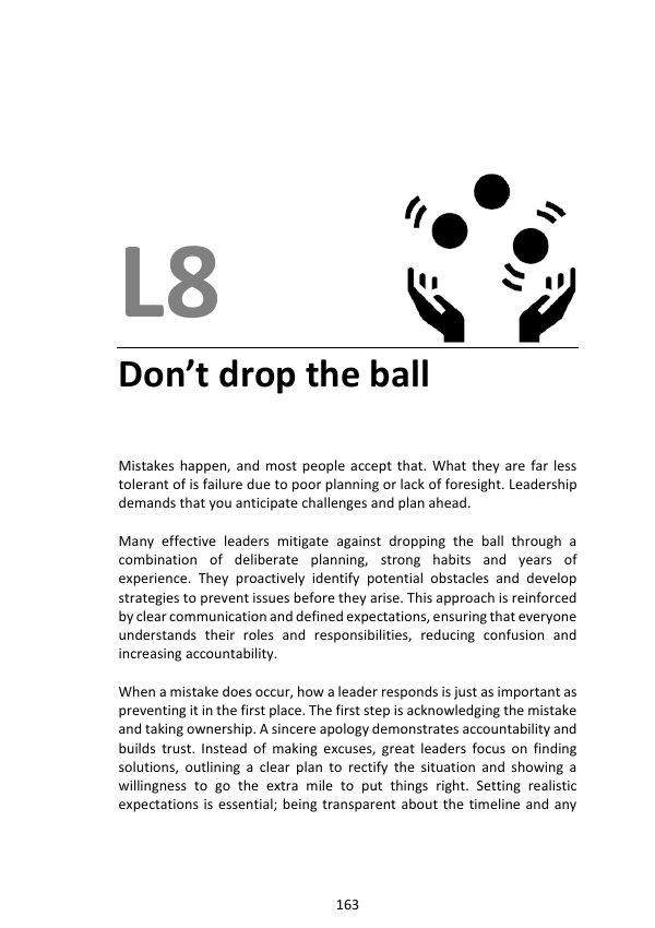 L8 Don't Drop the Ball: first page of the book chapter