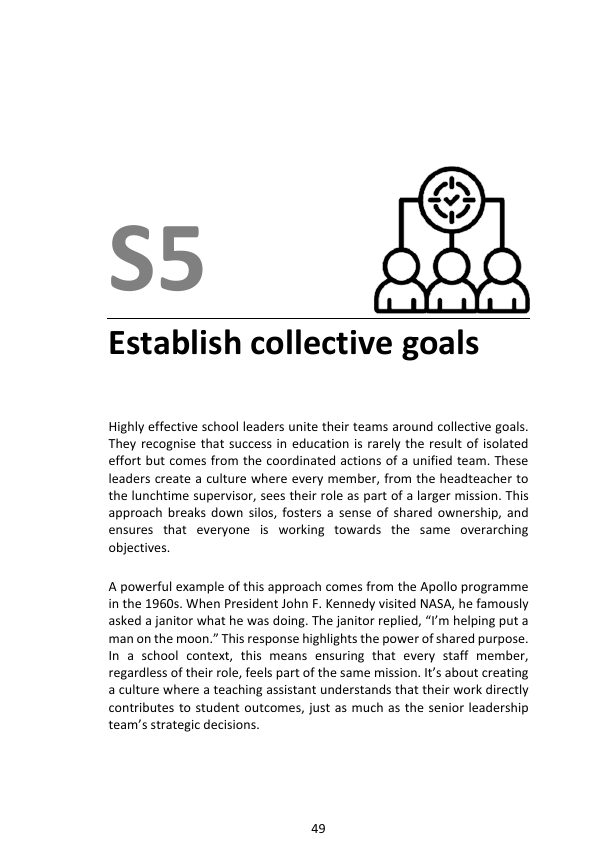 S5 Establish Collective Goals: first page of the book chapter